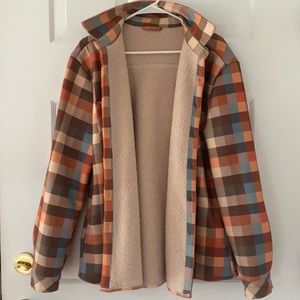 Large men’s flannel type jacket